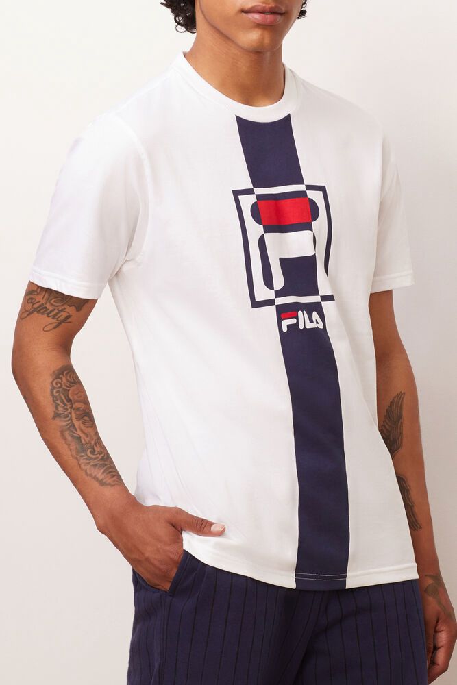 Tricou Fila Barbati Albi Wes FWKL-20594